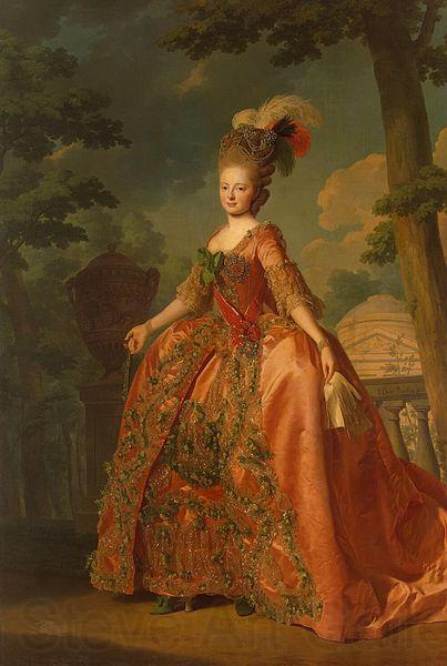 Alexandre Roslin Portrait of Grand Duchess Maria Fiodorovna